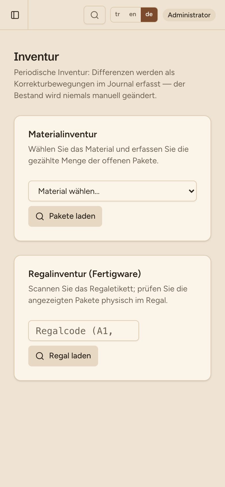 Inventur